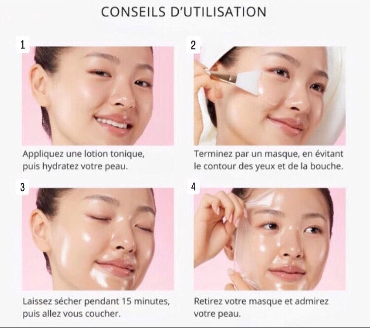 Masque Facial au Collagène – Hydratant & Nettoyant en Profondeur (75 ml)
